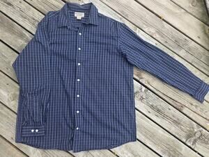 Duluth Plaid Men's Shirt Long Sleeve Button-down Wrinkle Fighter XL Tall